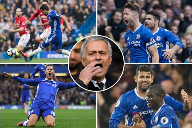 MU Digulung Chelsea 4-0 di Stamford Bridge 